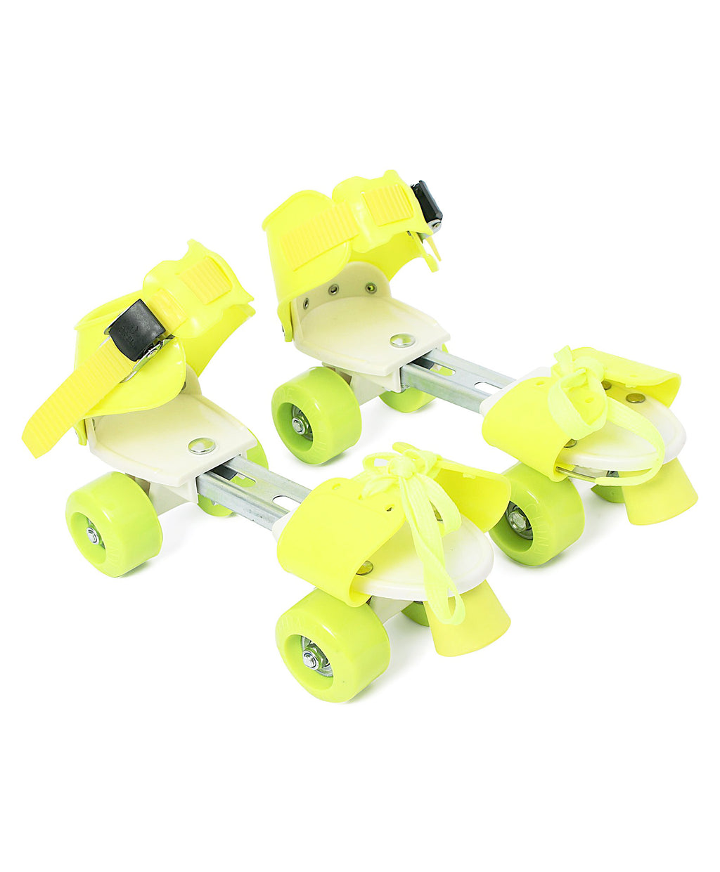 Adjustable Size Children Roller Skates Double Row 4 Wheels Skating Shoes