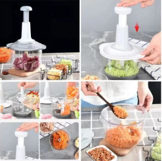 2L Push Chopper (Box Packing) – With Beater