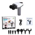 BLD-922 Compact And Quiet Double-Head Portable Massager With 10 Speed Levels