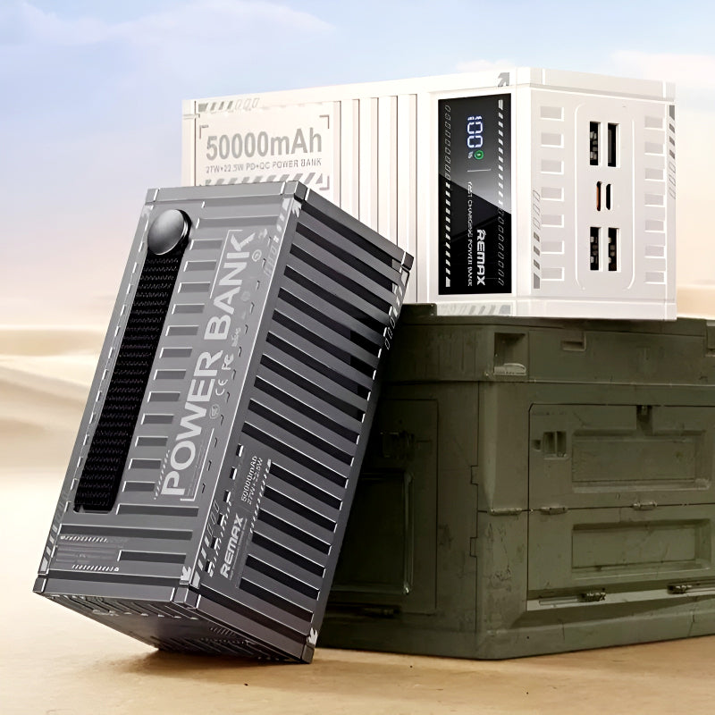 REMAX RPP-161 Container Series 50000mAh PD QC Fast Charging LED Display Powerbank