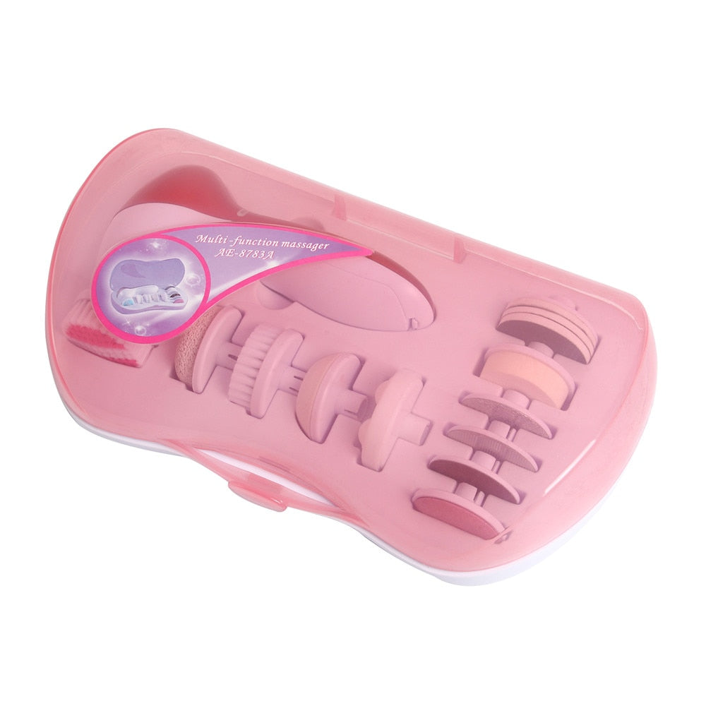 11 In 1 Facial Cleansing Brush Electric Face Foot Hands Cleaning Machine
