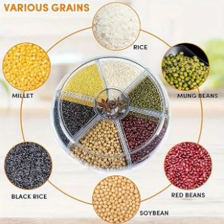 5Kg Revolving 6in1 Cereal Dispenser