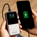 BLUK’S BX-302 20000mAh Power Bank – 22.5W PD Fast Charging, Qualcomm 3.0, Dual USB and LCD Display