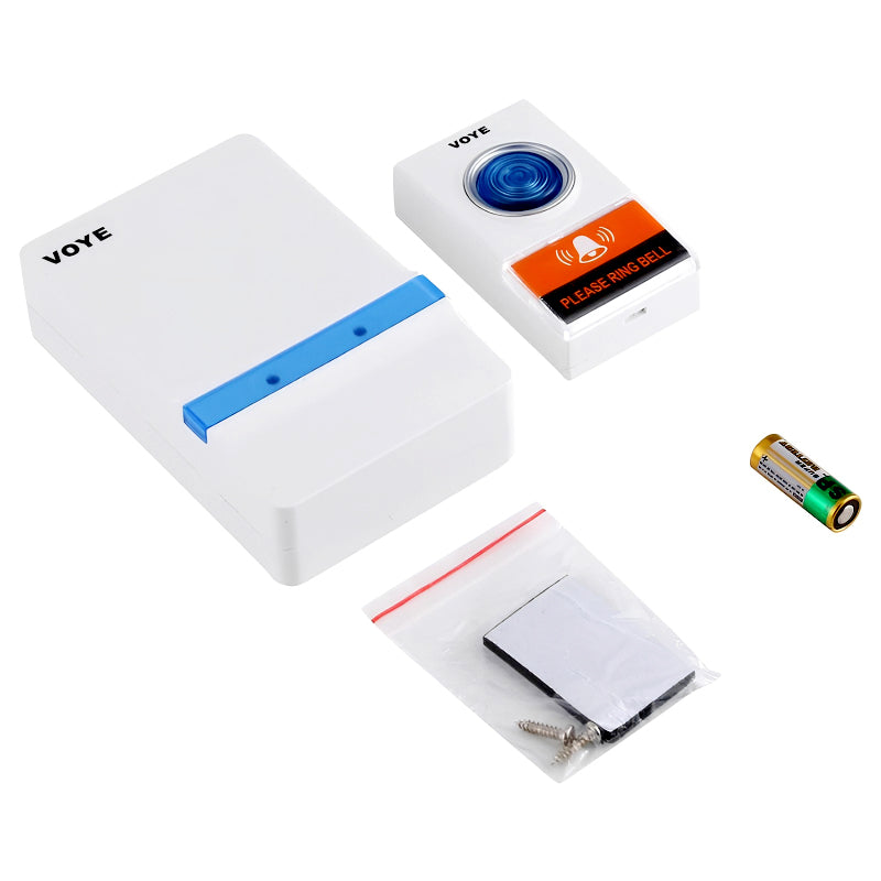 VOYE V012A Home Music Remote Control Wireless Doorbell With 38 Polyphony Sounds