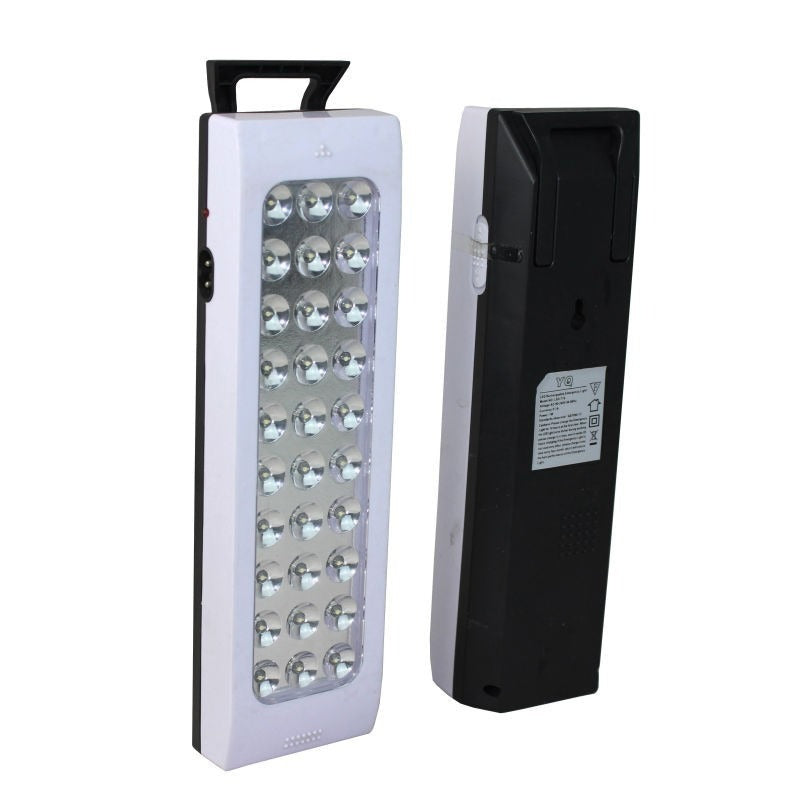 Portable 2.4W Rechargeable LED Hand Lamp Light With Solar Panel Charge Port And Large 1600mAh Battery
