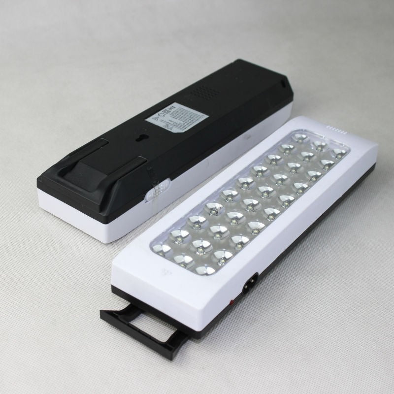 Portable 2.4W Rechargeable LED Hand Lamp Light With Solar Panel Charge Port And Large 1600mAh Battery