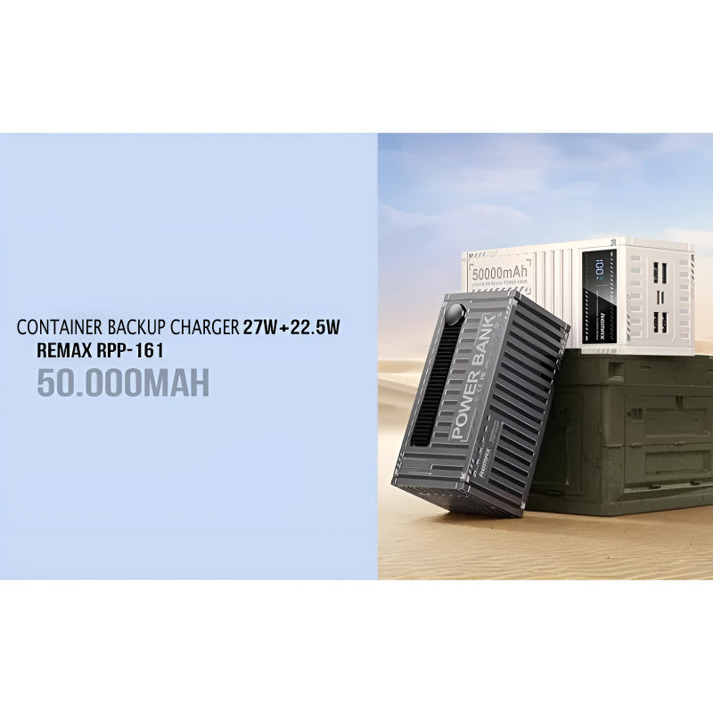 REMAX RPP-161 Container Series 50000mAh PD QC Fast Charging LED Display Powerbank