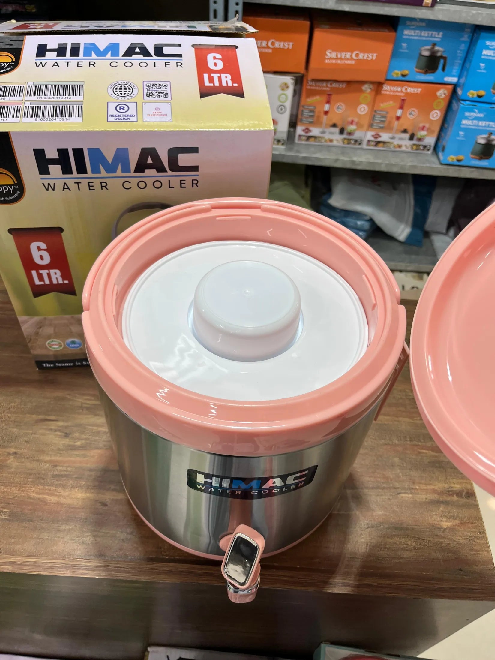 6 Litre HIMAC Water Cooler (12 Hours Cold Water Guaranteed)
