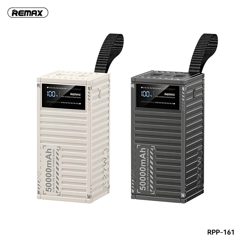 REMAX RPP-161 Container Series 50000mAh PD QC Fast Charging LED Display Powerbank