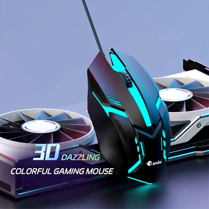 Banda MW800 RGB Esports Gaming Mouse – Precision Control, Dazzling Lighting, and Streamlined Comfort