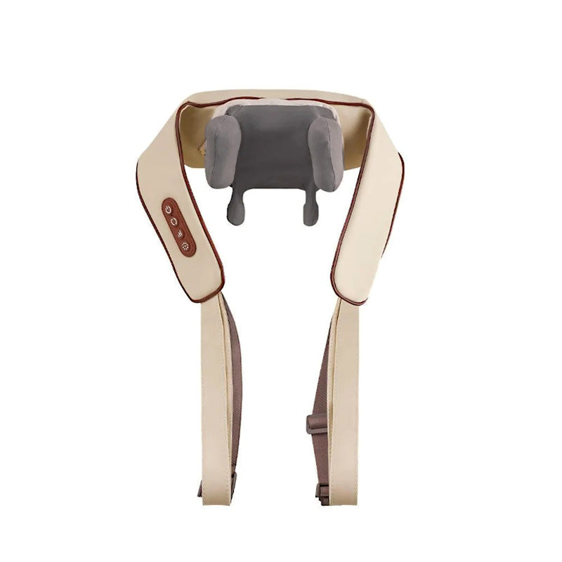 Ultimate Neck & Shoulder Tension Reliever – Wireless 6-Head Trapezius Massager with NTC Heat Therapy – Erase Muscle Stiffness in 10 Minutes