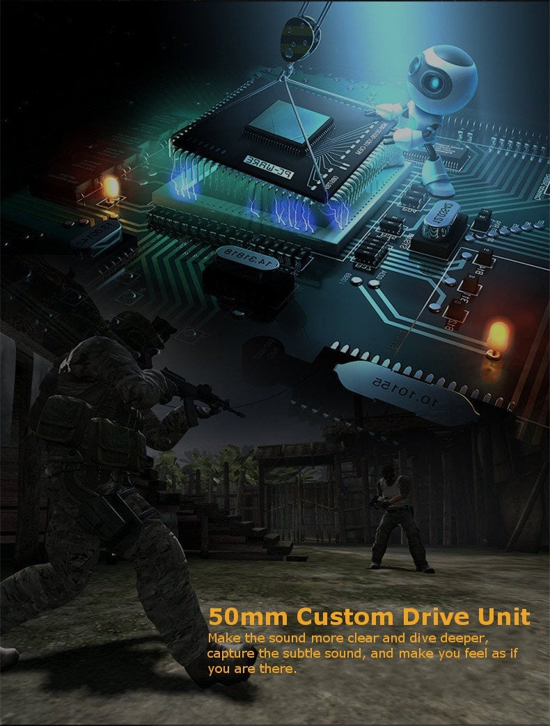 TBOTB Headset USB Port Headphone
