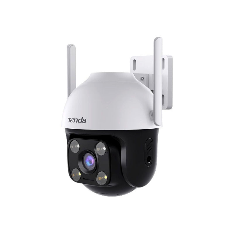Tenda CH3-WCA 1080P Outdoor Wi-Fi Pan/Tilt Camera with Full-Color Night Vision, Alexa Support, and Smart Alerts