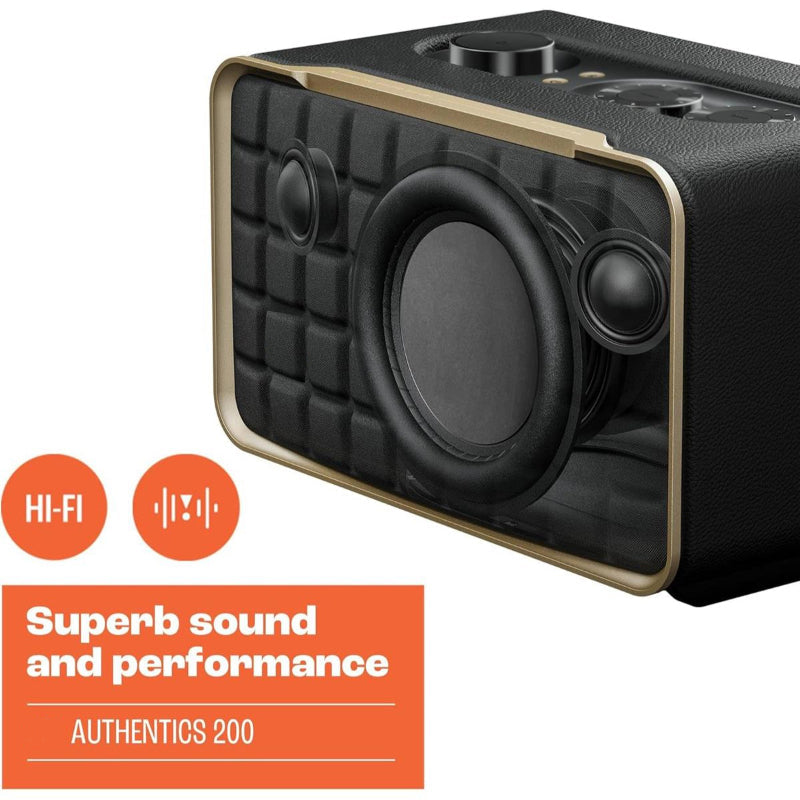 Authentics 200 – Wireless Speaker with Bluetooth 5.3, Super Bass & Hi-Fi Audio