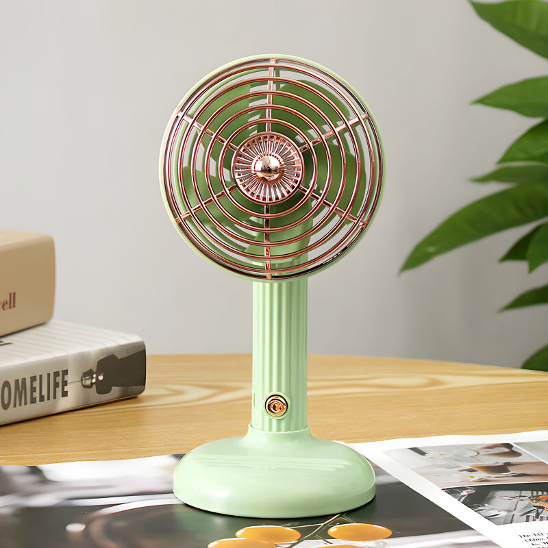 Compact Mini Portable USB Rechargeable Lightweight Handheld Cooling Fan With Adjustable Angle For Living Room, Bedroom And Office